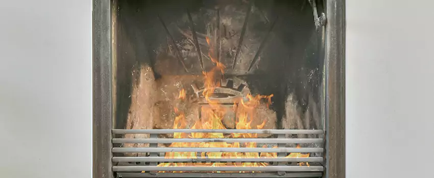 Travis Industries Linear Gas Fireplace Installation in Laval, Quebec