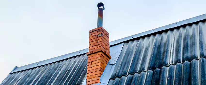Aluminium Chimney Flashing Repair in Laval, QC