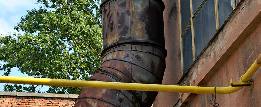 Lightning Protection Installation System for Industrial Chimneys in Laval, Quebec